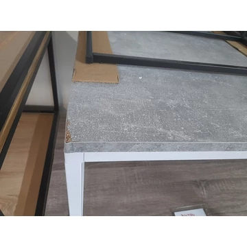 MAURO dohányzóasztal (beton szürke-fehér) 93812