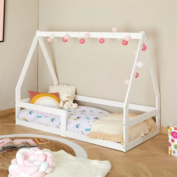 TAMI 70 x 140 fenyő gyermek heverő (fehér) 71410