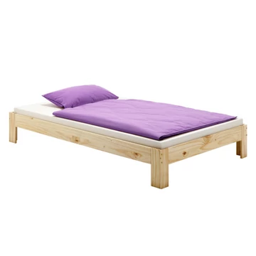 THOMAS 100 x 200 fenyő futon heverő ágykeret (natúr lakk) 72810