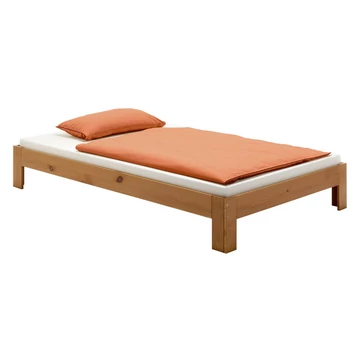 THOMAS 100 x 200 fenyő futon heverő ágykeret (pezsgő) 72813