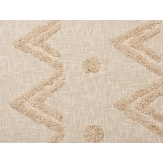 FATEHPUR  pamut ágytakaró 130 x 180 cm (bézs) 21563