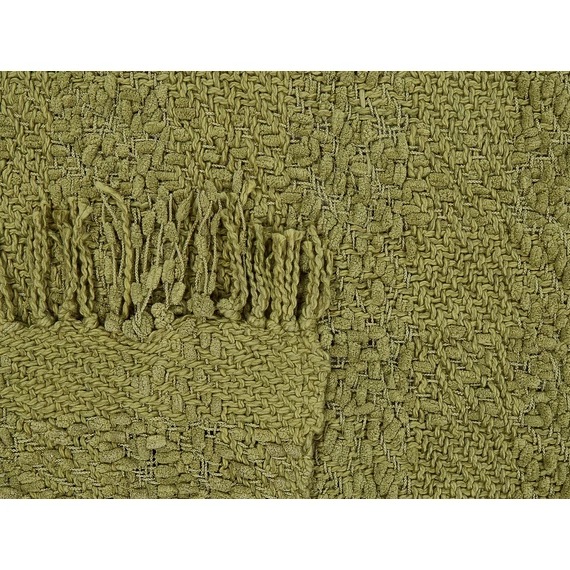 VELLA pamut takaró 220 x 240 (oliva zöld) 36411