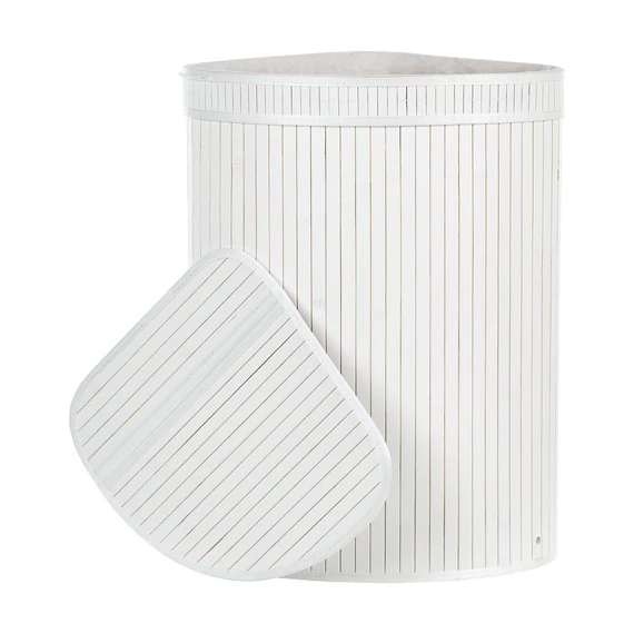 BADULLA bambuszkosár 42 x 30 cm (fehér) 22375