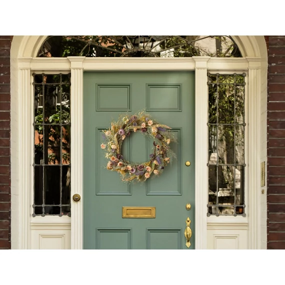 CAMRUN dekor koszorú 45 cm (zöld) 39936
