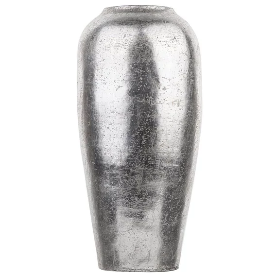 LORCA kerámia dekor váza 48 cm (ezüst) 1678