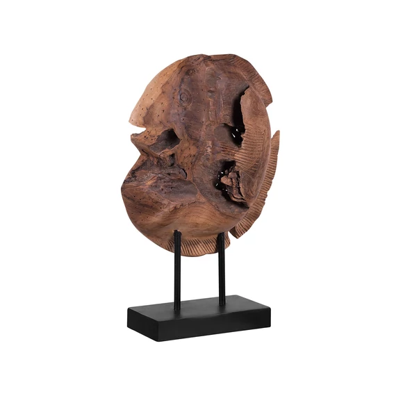 PLAICE rusztikus fali dekor figura (világos fa) 13513