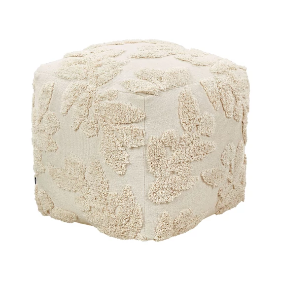 MULTAN pamut puff 45 x 45 x 45 (bézs) 394702