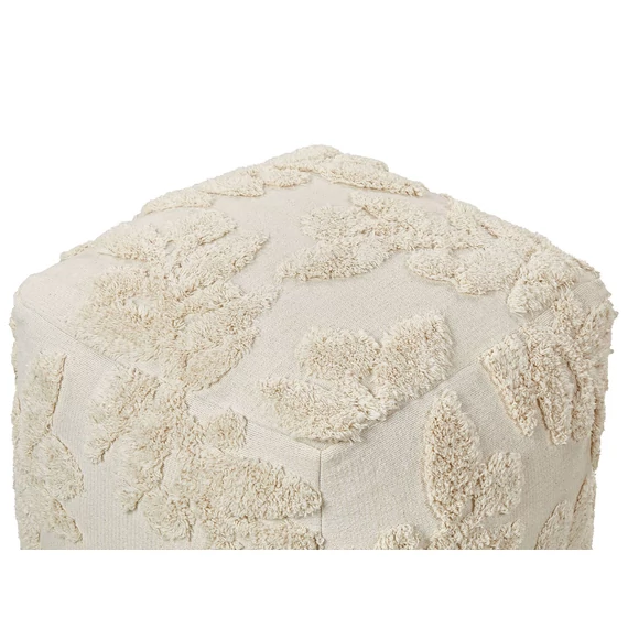 MULTAN pamut puff 45 x 45 x 45 (bézs) 394702