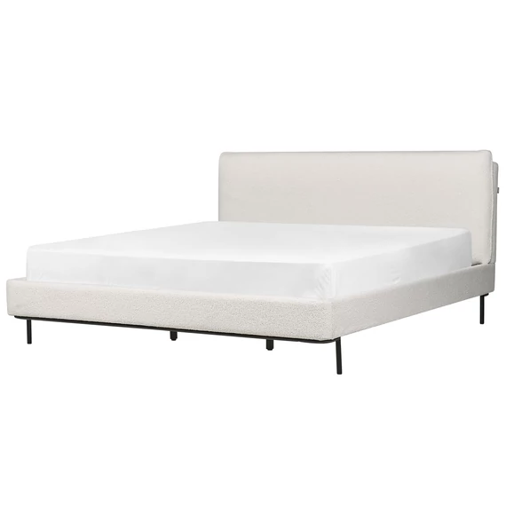 CORIO buklé franciaágy 180 x 200 cm (fehér) 30746