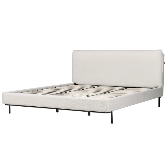 CORIO buklé franciaágy 180 x 200 cm (fehér) 30746