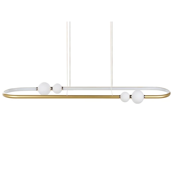 FEALE fém LED-es függőlámpa (arany-fehér) 23858