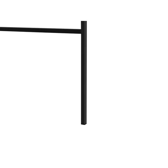 ARIBIBI törölközőtartó állvány 50 x 165 cm (matt fekete) 15848