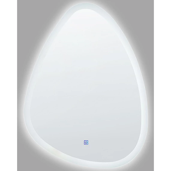 BETHUNE fürdőszobai tükör led fénnyel 58 x 78 (ezüst) 21046