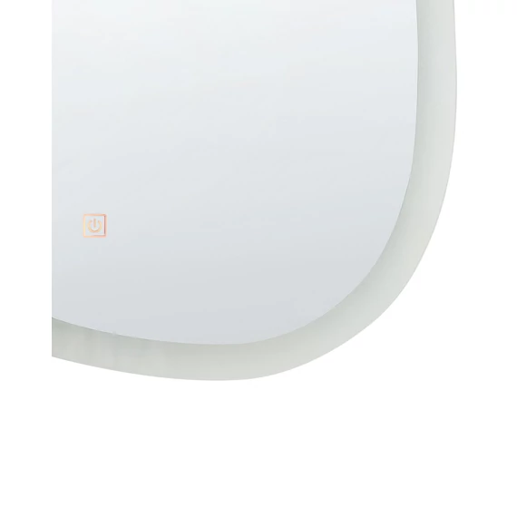BETHUNE fürdőszobai tükör led fénnyel 58 x 78 (ezüst) 21046
