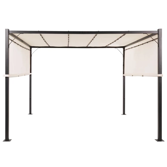 PARGA pavilon LED fénnyel 310 x 310 cm (bézs) 20847-848