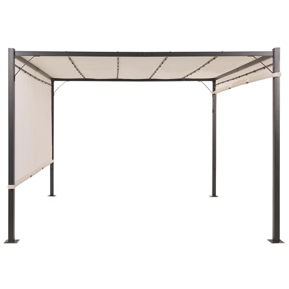 PARGA pavilon LED fénnyel 310 x 310 cm (bézs) 20847-848