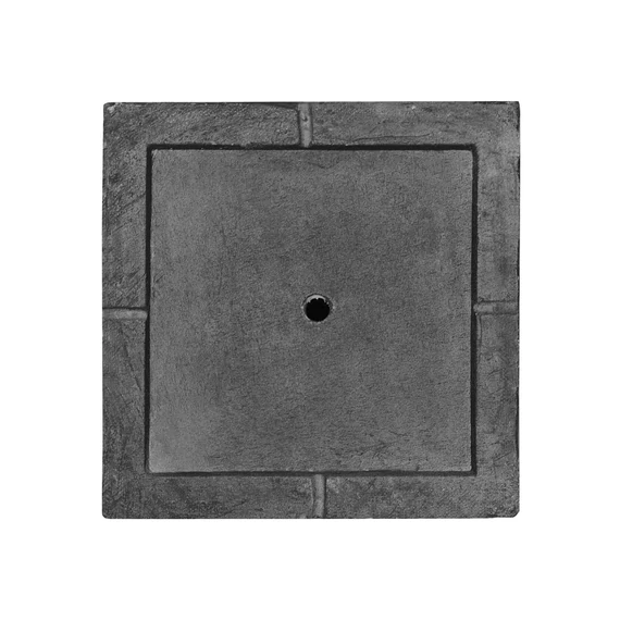 PAROS virágtartó 46 cm (fekete) 8448