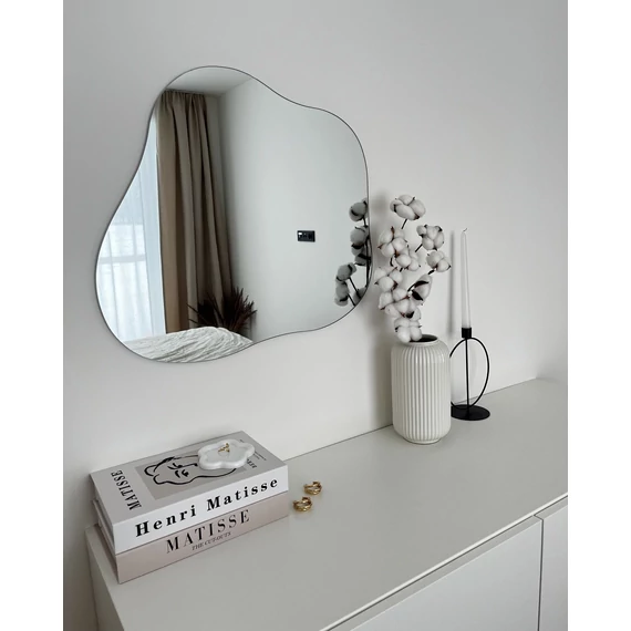 BAGNEUX falitükör 55 cm (ezüst) 21720