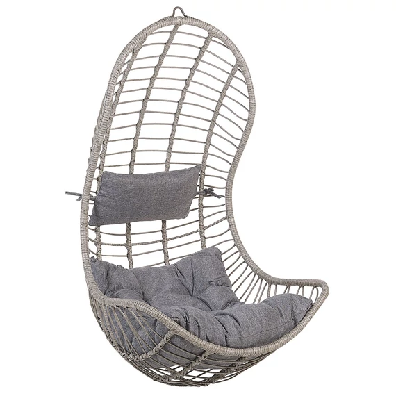 PINETO rattan függőszék (szürke) 3217