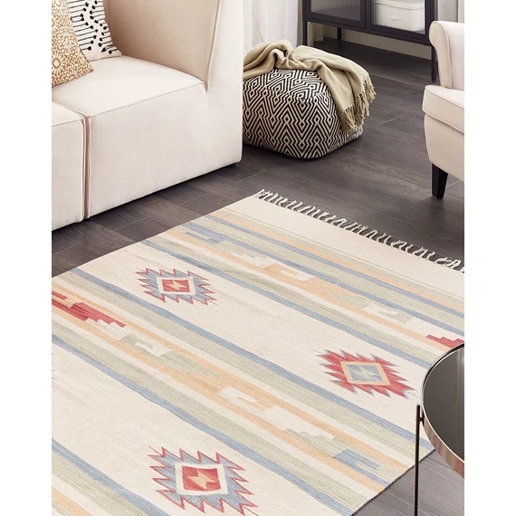 APARAN kilim pamutszőnyeg 140 x 200 cm (több színű) 25604