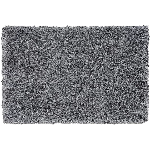 CIDE hosszú szálú szőnyeg 140 x 200 cm (fekete-fehér) 15155