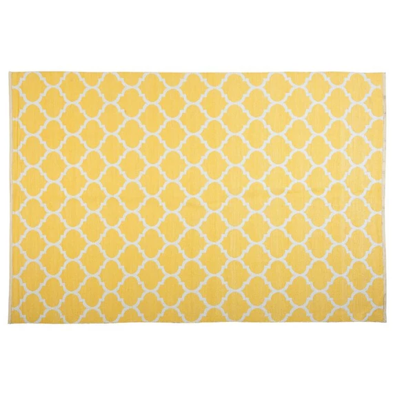 AKSU kétoldalas szőnyeg 140 x 200 (sárga-fehér) 5988