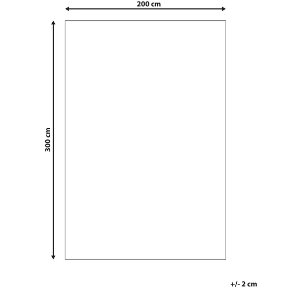 BINNISZ pamutszőnyeg 200 x 300 cm (több színű) 24572