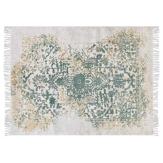 BOYALI viszkóz szőnyeg 160 x 230 cm (bézs-zöld) 22535