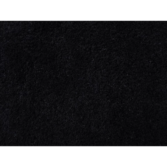 DEMRE hosszú szálú szőnyeg 200 x 200 cm (fekete) 1762