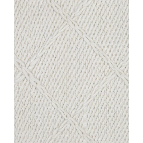 ELLEK gyapjú szőnyeg 160 x 230 cm (tört fehér) 6889