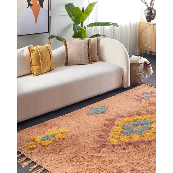 IGDIR pamut szőnyeg 160 x 230 cm (narancssárga) 22088