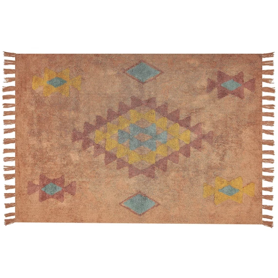 IGDIR pamut szőnyeg 160 x 230 cm (narancssárga) 22088