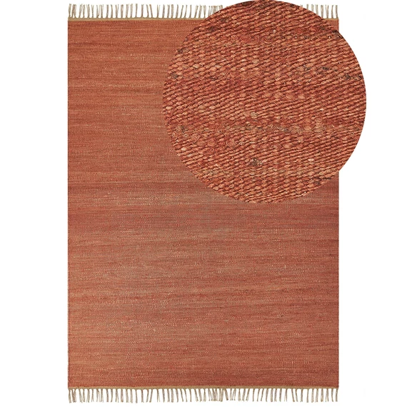 LUNIA juta szőnyeg 160 x 230 cm (piros) 24244