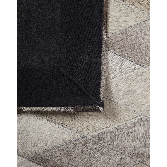 MALDAN bőrszőnyeg 160 x 230 (szürke-fehér) 13102