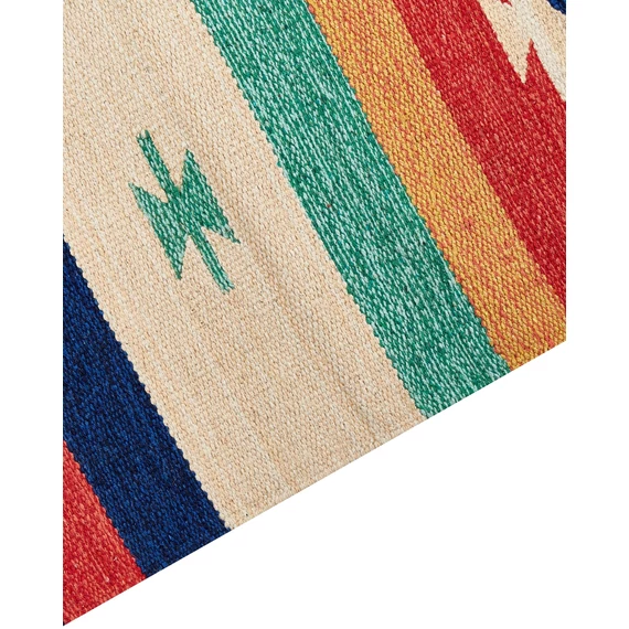 MARGARA színes kilim pamutszőnyeg 200 x 300 (több színű) 25609