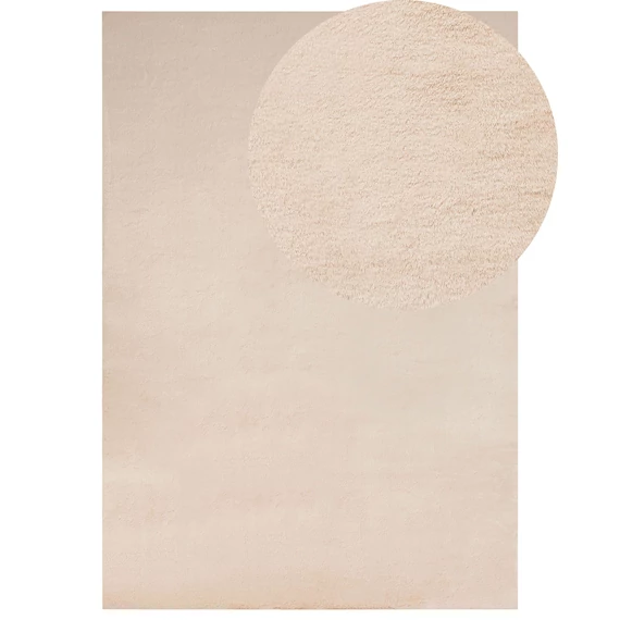 MIRPUR műnyúlszőrme szőnyeg 160 x 230 cm (bézs) 23939