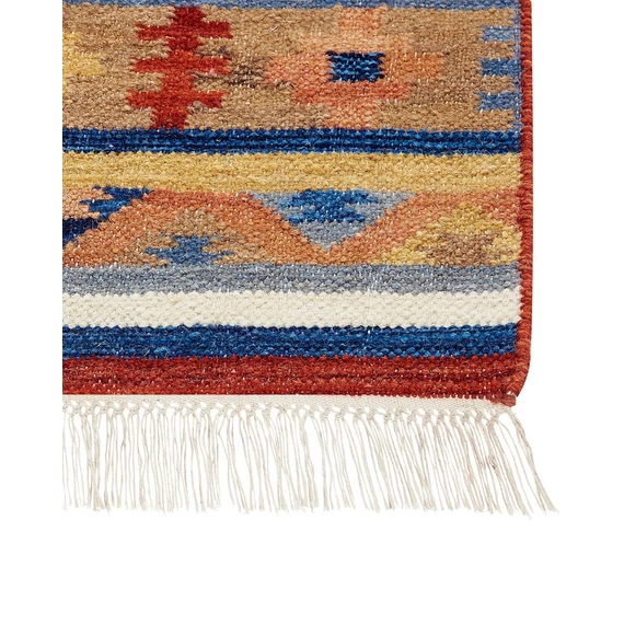 NORAKERT színes kilim gyapjúszőnyeg 160 x 230 cm 25858