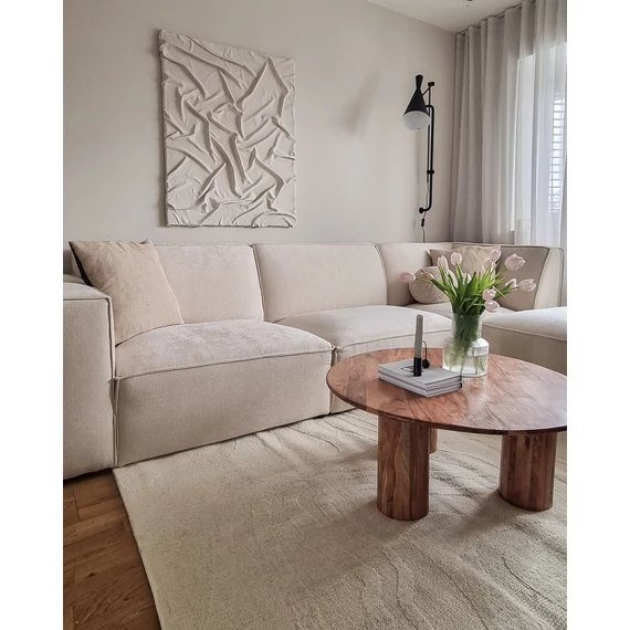 SASNAK gyapjú szőnyeg 160 x 230 cm (bézs) 26763