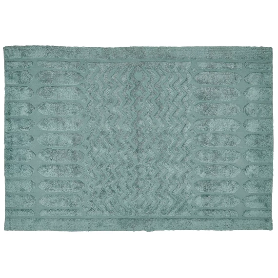 SIRNAK pamutszőnyeg 160 x 230 cm (menta zöld) 22055