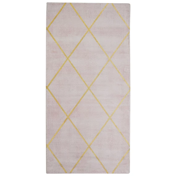 ATIKE szőnyeg 80 x 150 (rózsaszín-arany) 22556