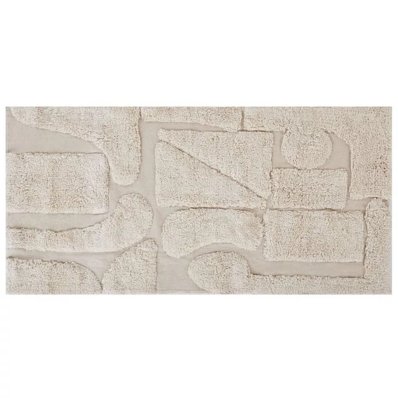 DIYADIN pamutszőnyeg 80 x 150 cm (bézs) 19613