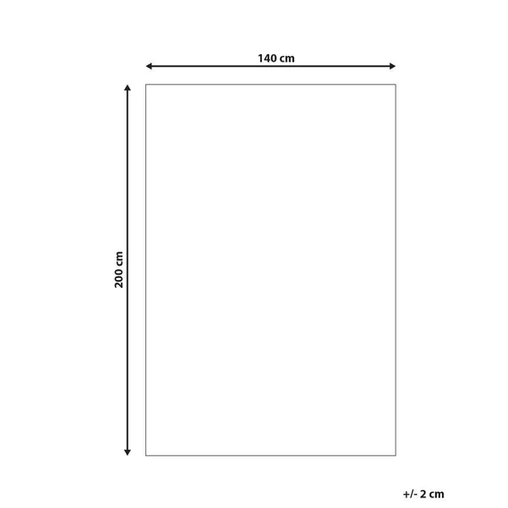 ERCIS viszkóz szőnyeg 140 x 200 cm (szürke-rózsaszín) 2360