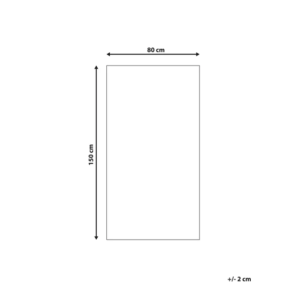 EVREN hosszú szálú szőnyeg 80 x 150 (sötét szürke) 40018