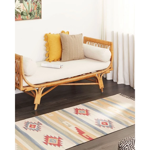 APARAN kilim pamutszőnyeg 80 x 300 cm (több színű) 25606