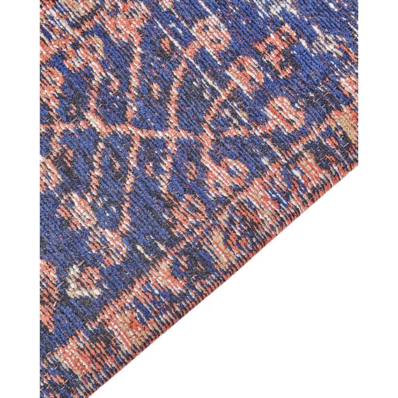 KURIN pamut futószőnyeg 80 x 300 cm (piros-kék) 24557