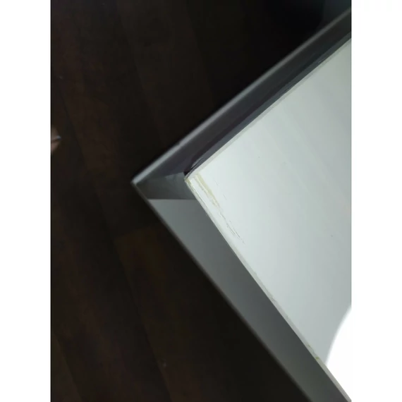 TIBOR 2 fiókos dohányzó asztal (fehér - barna) 83942-L