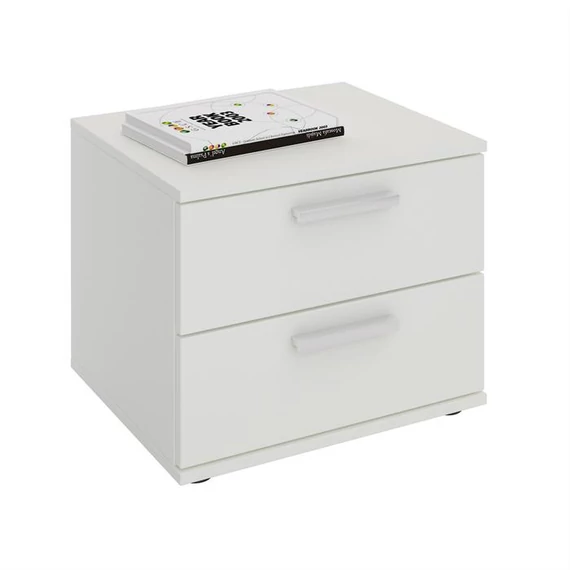 MAXIMA 2 fiókos éjjeliszekrény (fehér) 94138