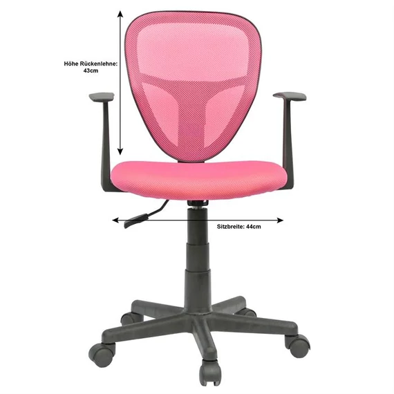 STUDIO pink gyerek forgószék (pink-fekete) 93962