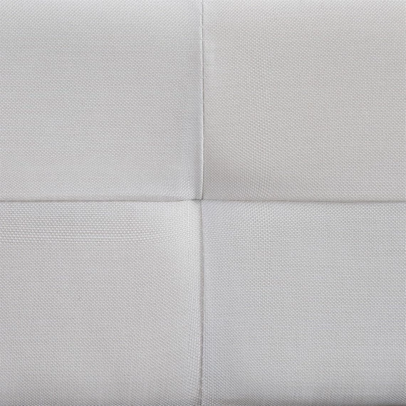 CORSE 160 x 200 szövet futon francia ágykeret ágyráccsal (fehér) 51392
