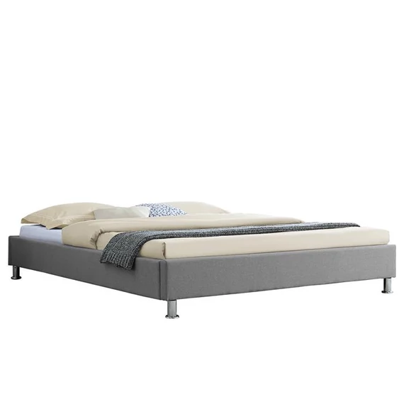 NIZZA 160 x 200 szövet futon francia ágykeret (szürke) 51300